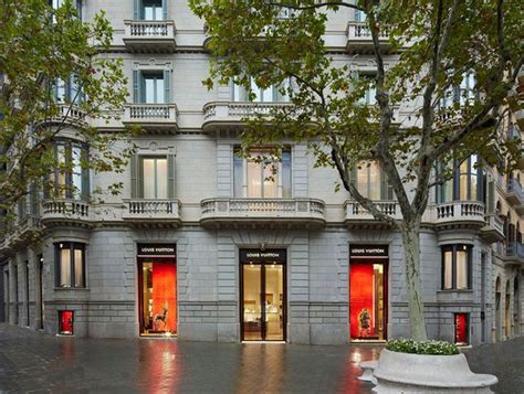 Louis Vuitton store in Barcelona